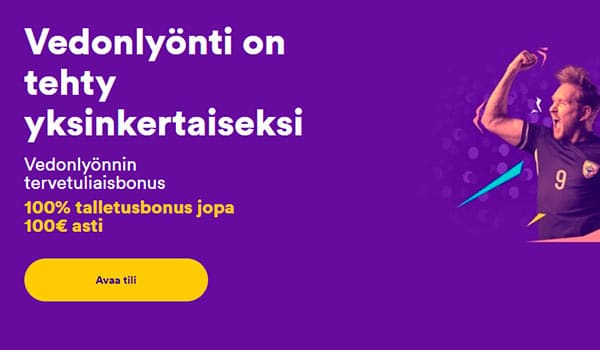 Casumo vedonlyönti bonus