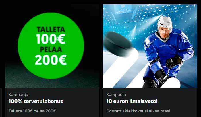 Mobilebet bonukset kampanjat