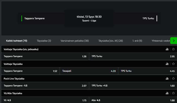 Mobilebet kertoimet
